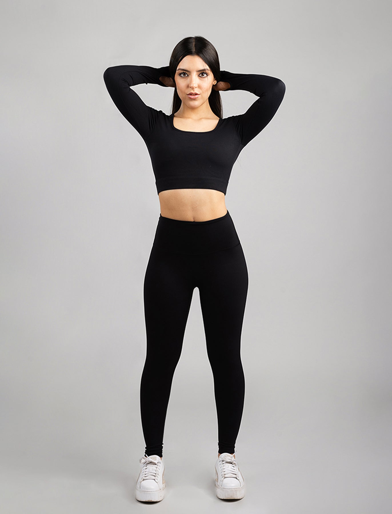 Onyx de Largo Completo y Cintura Alta – Negro